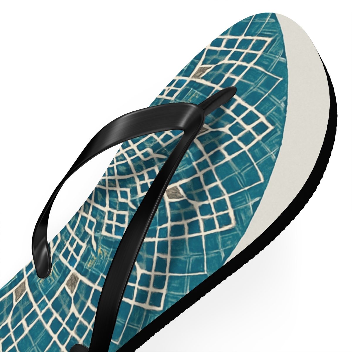 Prismatic Lattice Halo soft sole flip flops