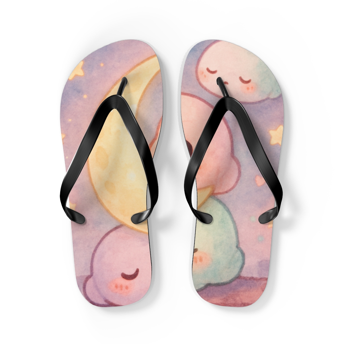Moonlit Mochi Dream Flip Flops