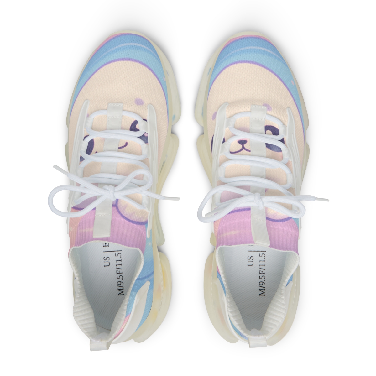 Cotton Candy Seal Float personalized athletic sneakers