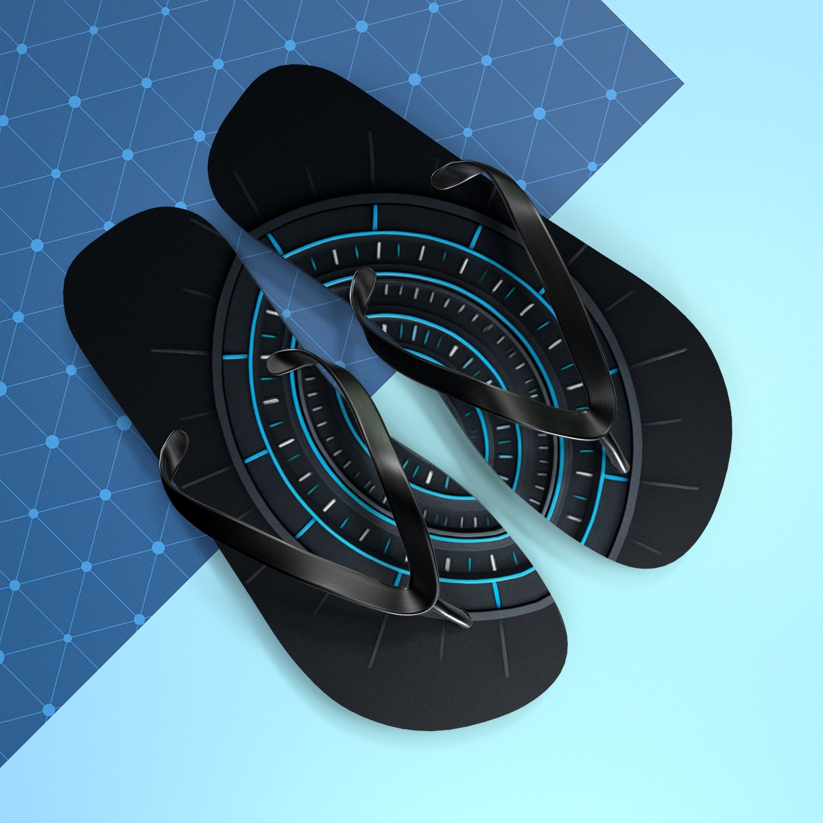 Quantum Arcburst Concentric Dial soft sole flip flops