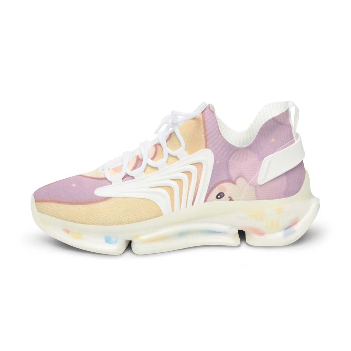 Moonlit Marshmallow Bunnies premium sport sneakers