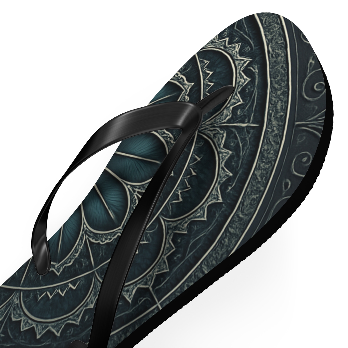 Clockwork Rosette Lattice custom flip flops