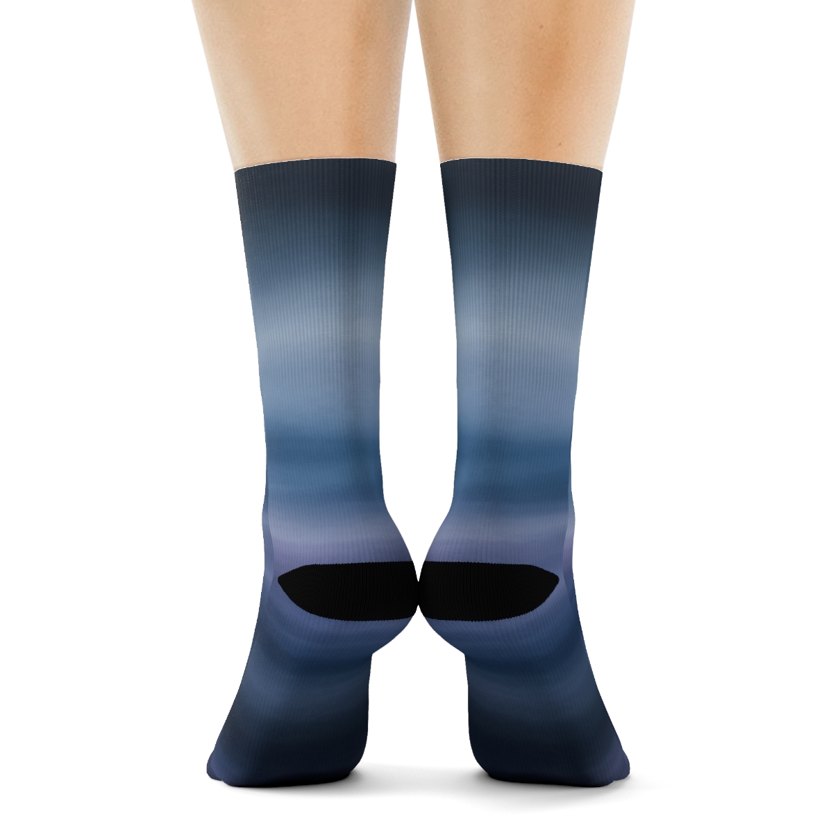 Nebula Stripe Interference trendy colorful socks