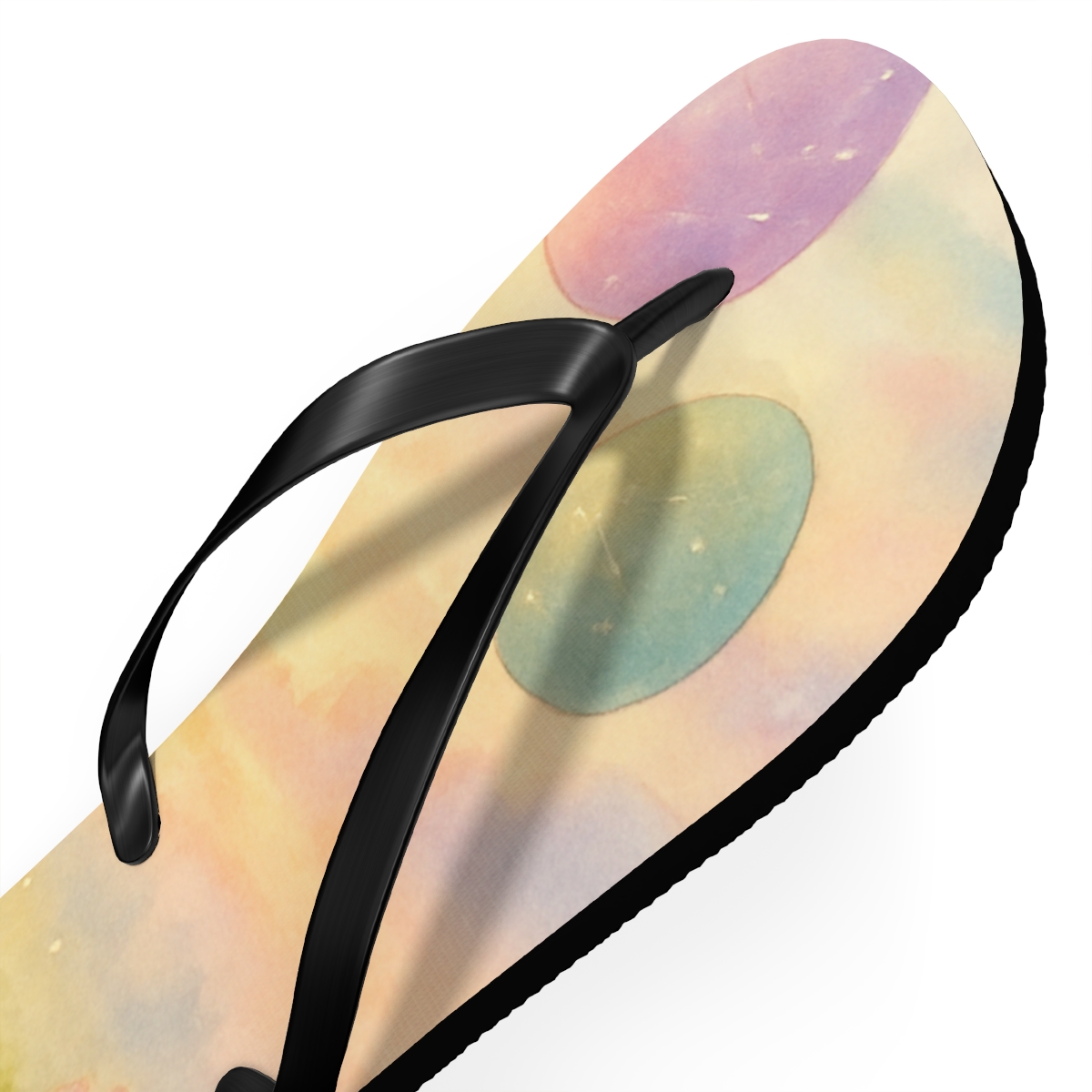 Vernal Egg Nebula Parade soft sole flip flops