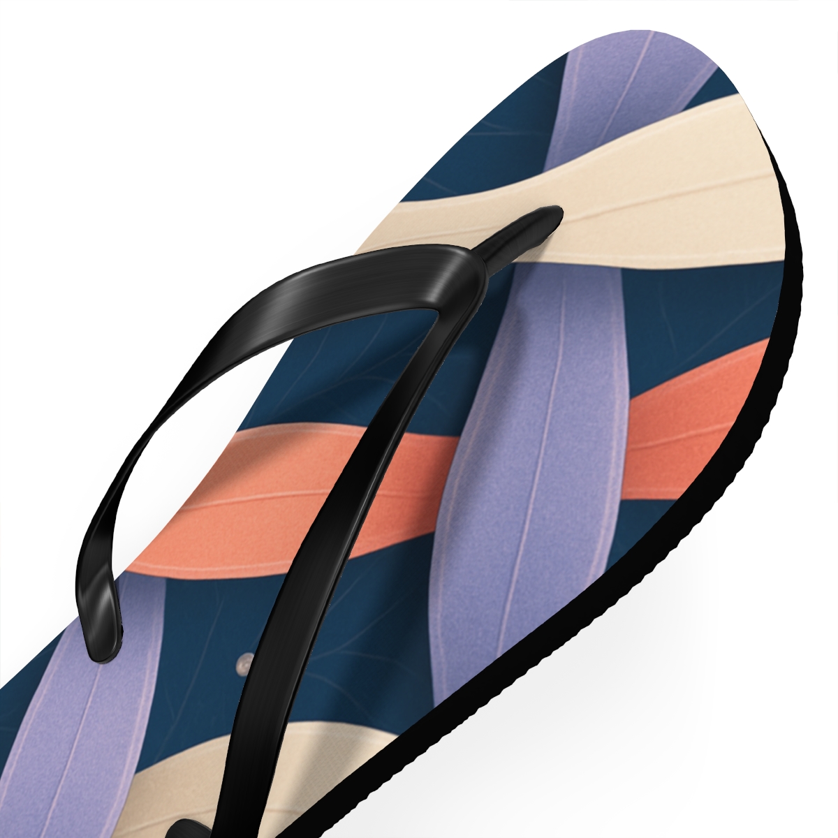 Orchid Wave Interlace comfortable casual flip flops