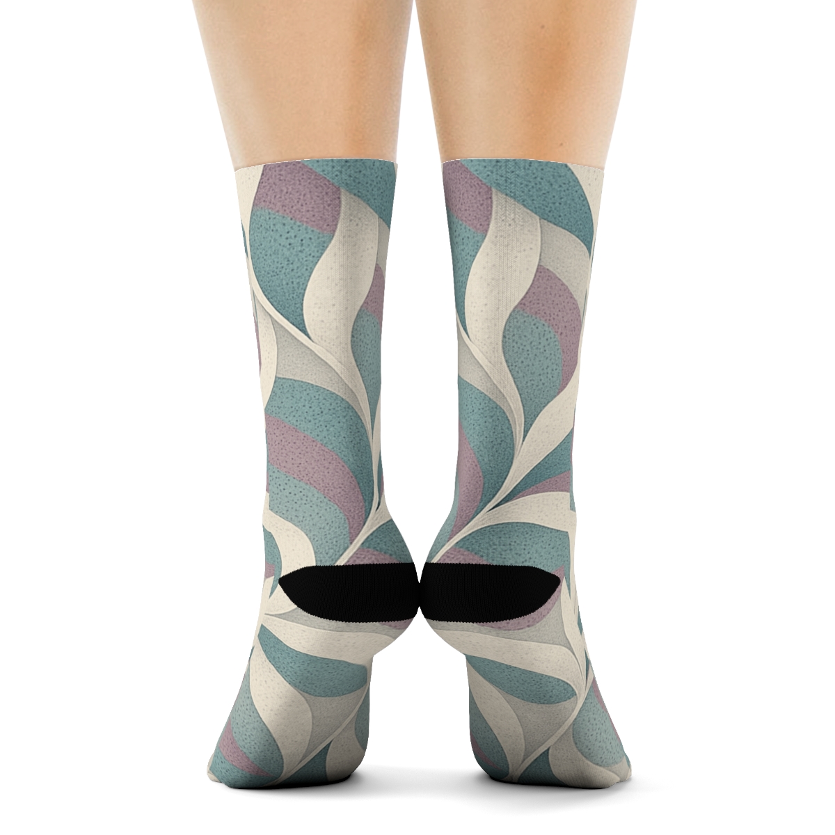 Orchid Loop Tessellation trendy colorful socks