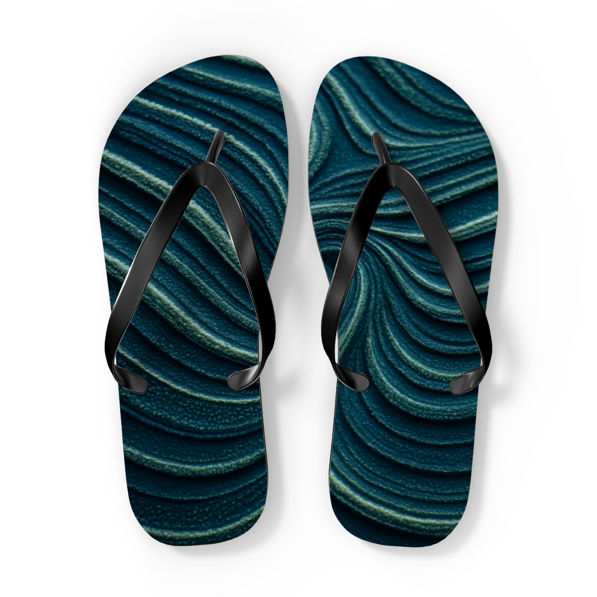 Tide Thread Interlace custom flip flops