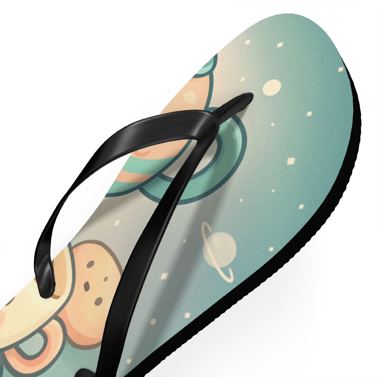 Sleepy Planet Tea Party soft sole flip flops