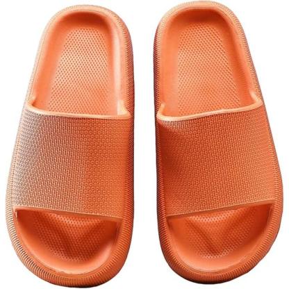 Comfy Cushioned Thick Sole Slides – All Day Support-Cloud Cushion Slides