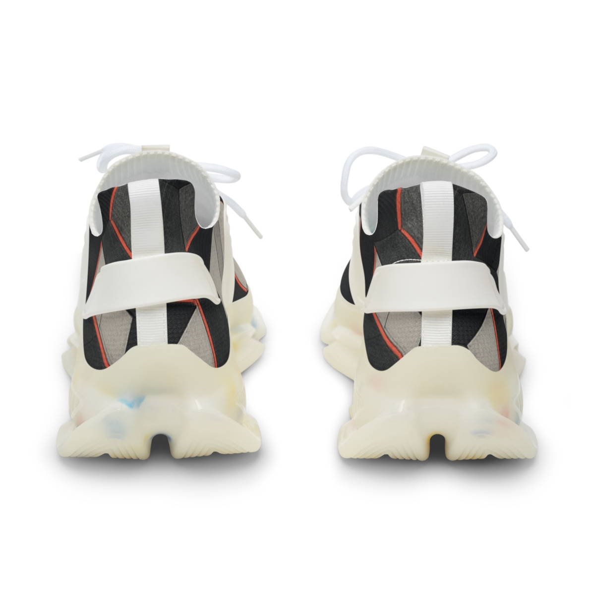 Hex Prism Step Matrix unique printed sneakers