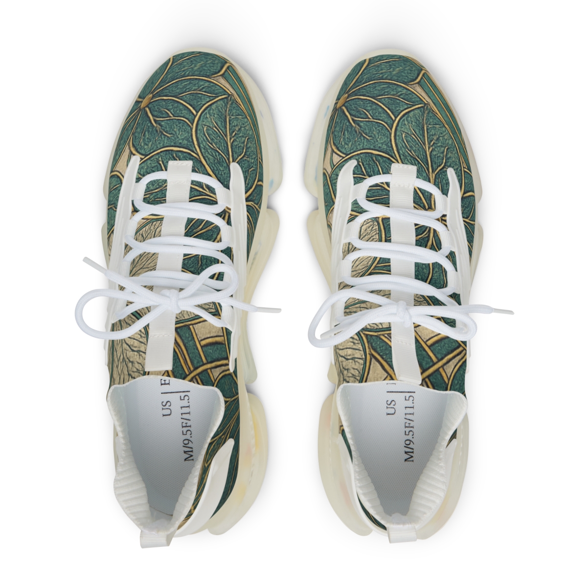 Petal Vein Mosaic premium sport sneakers