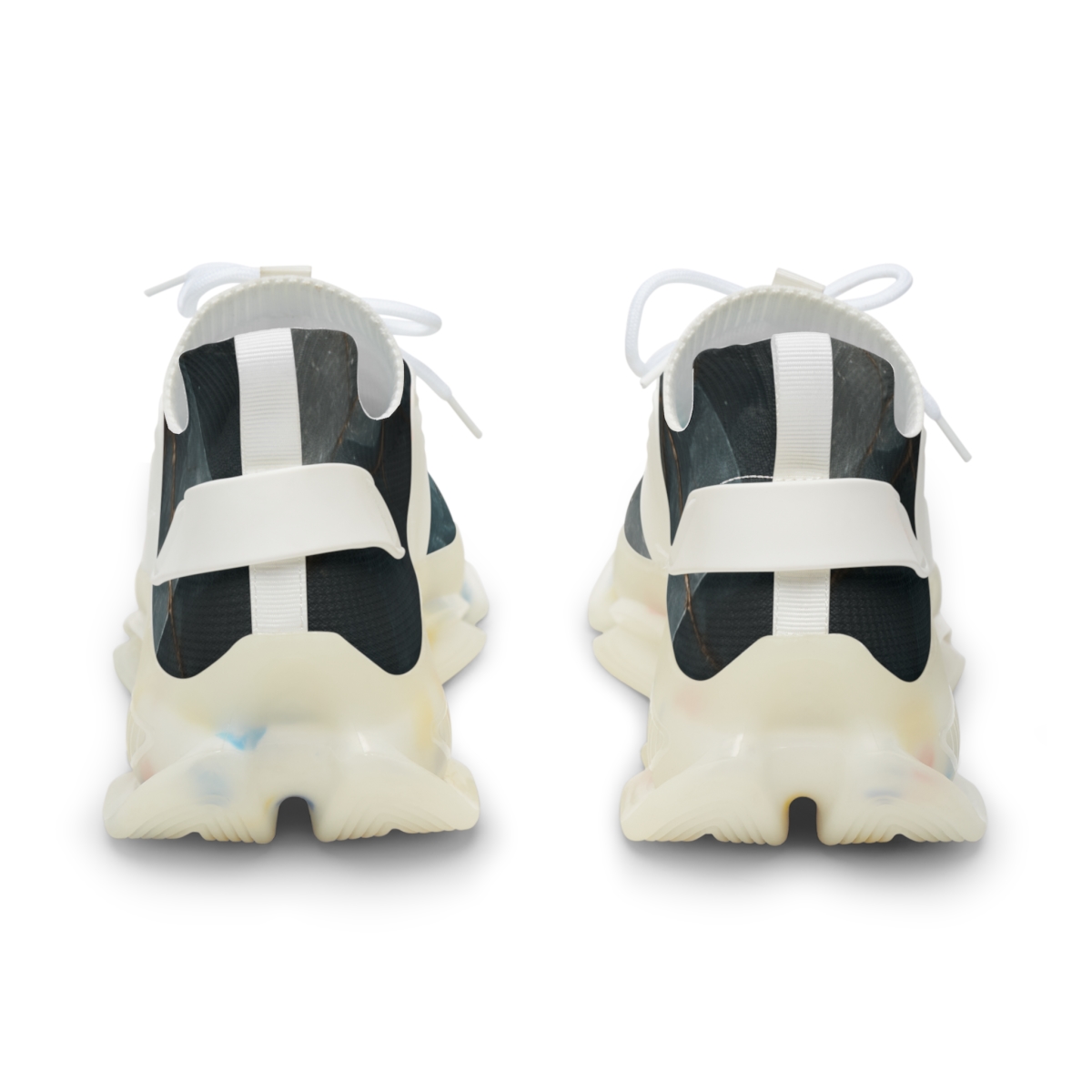 Mineral Facet Vein Tapestry unique printed sneakers