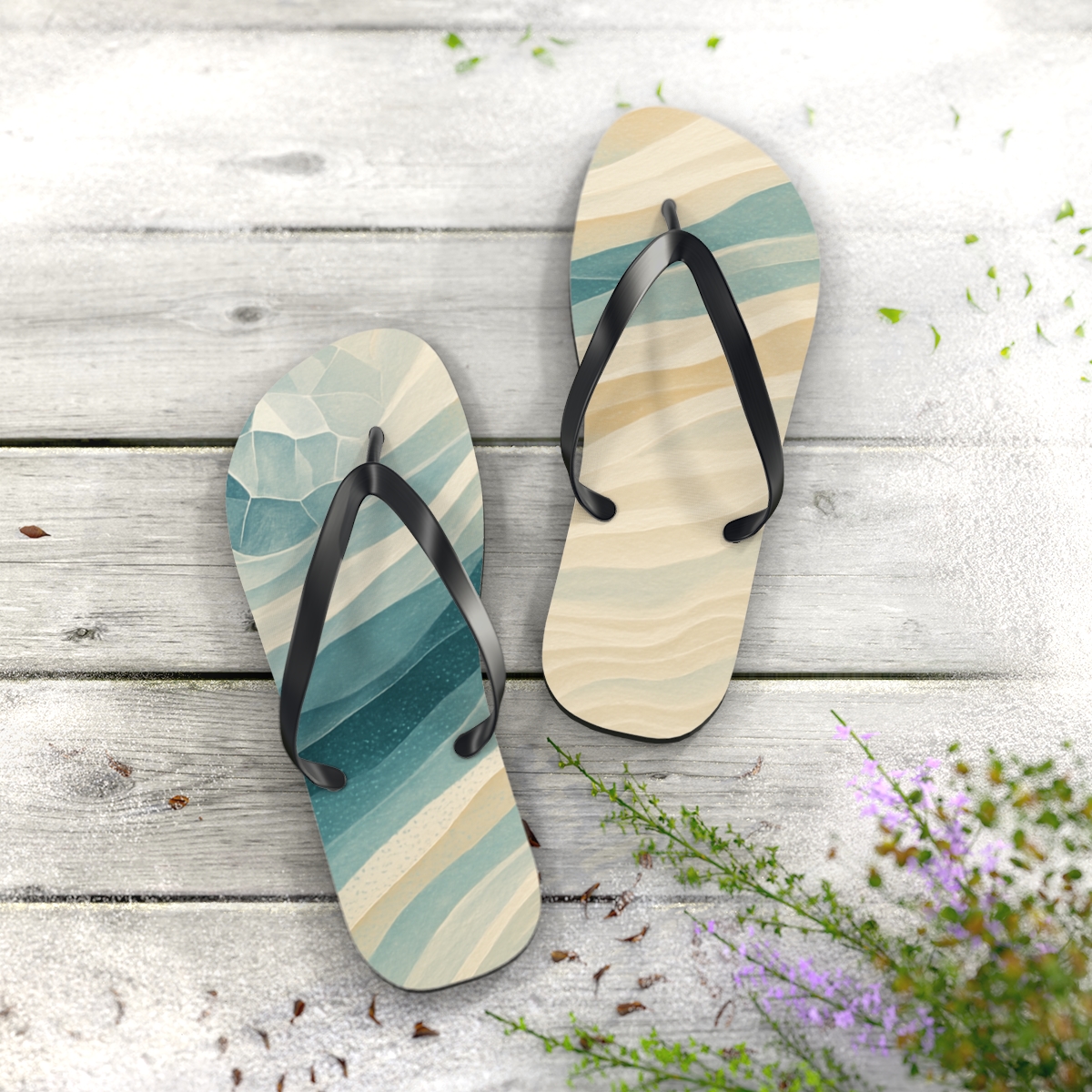 Mineral Facet Tide Weave stylish summer flip flops