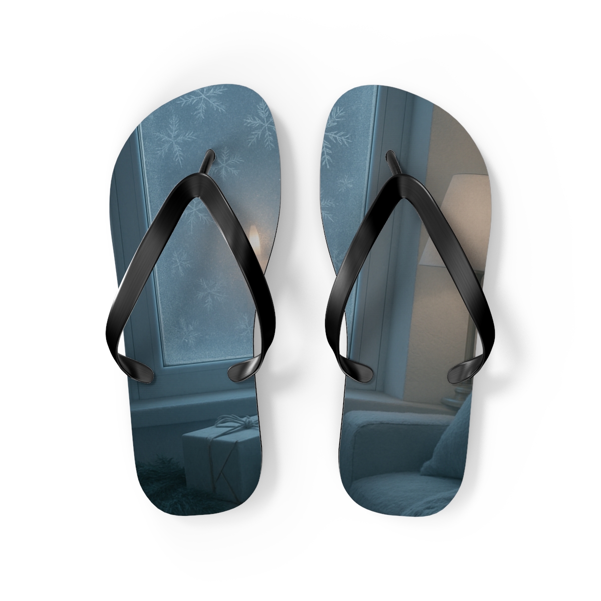 Frosted Serenity Flip Flops