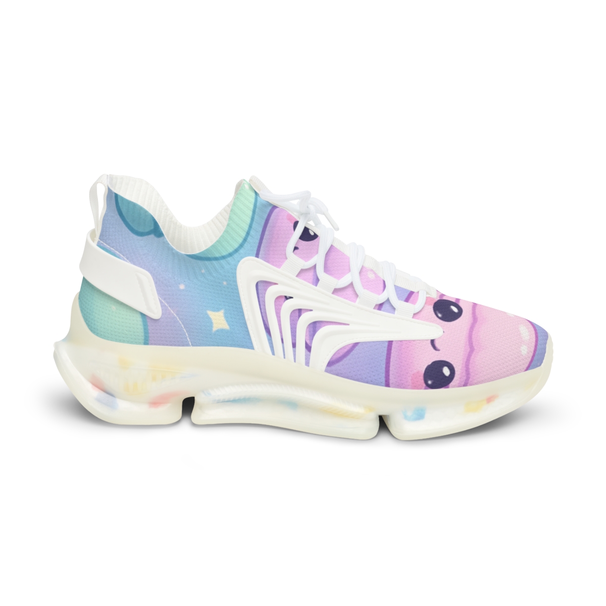 Cosmic Macaron Meteor Shower premium sport sneakers