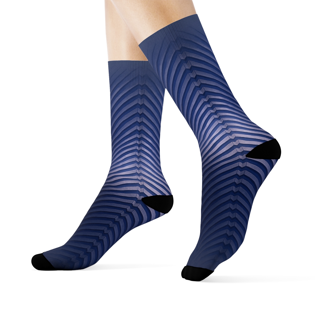 Herringbone Lightwave Array custom socks