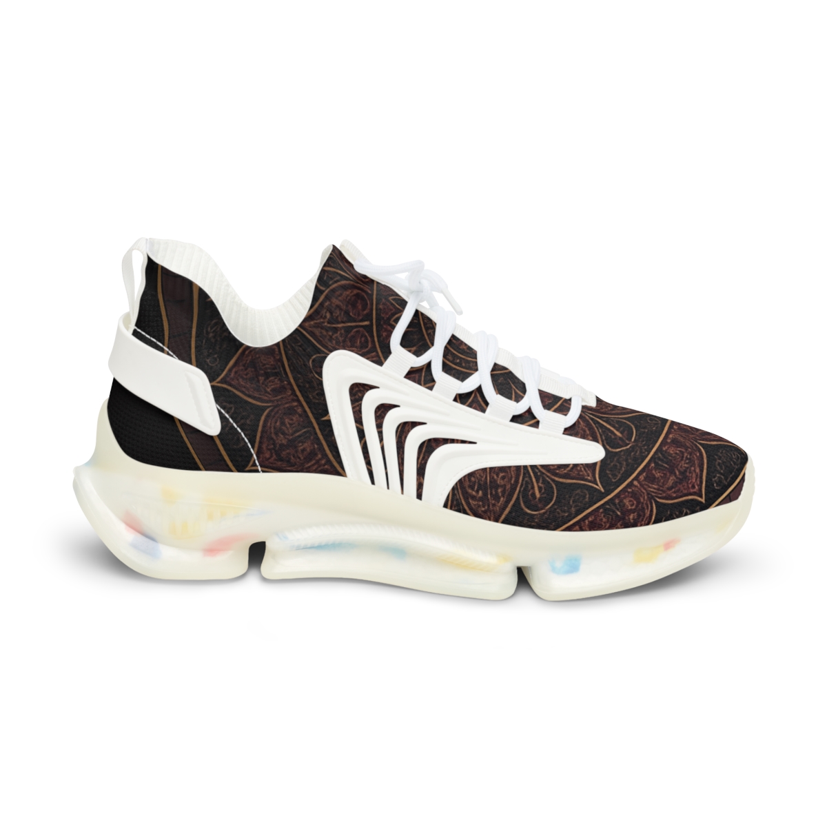 Velvet Orbit Filigree custom sneakers