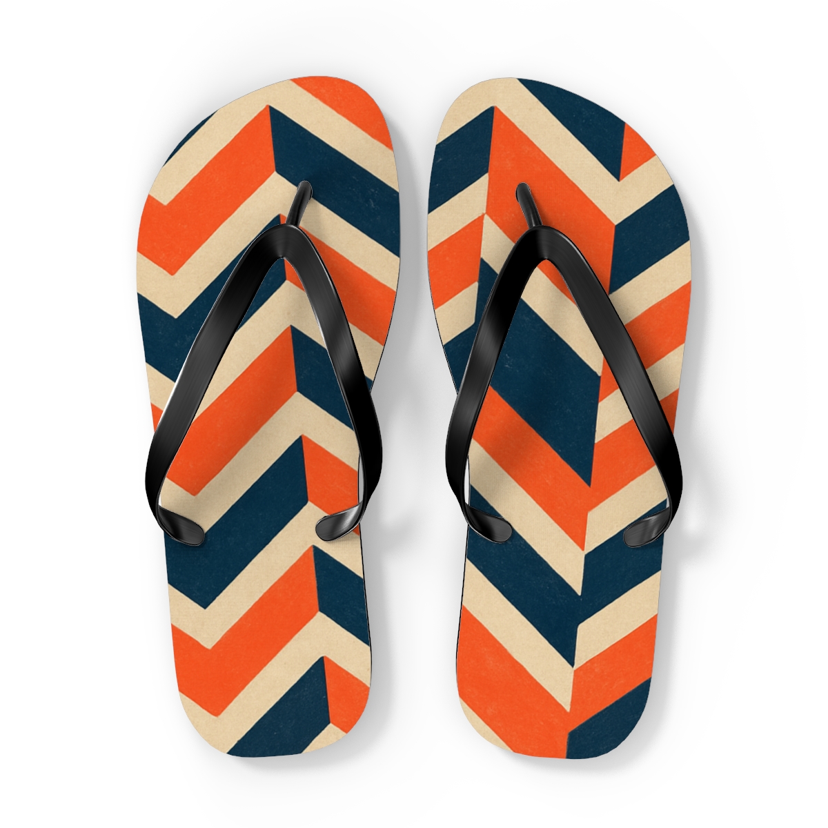 Coastal Rhythm Stride Flip Flops