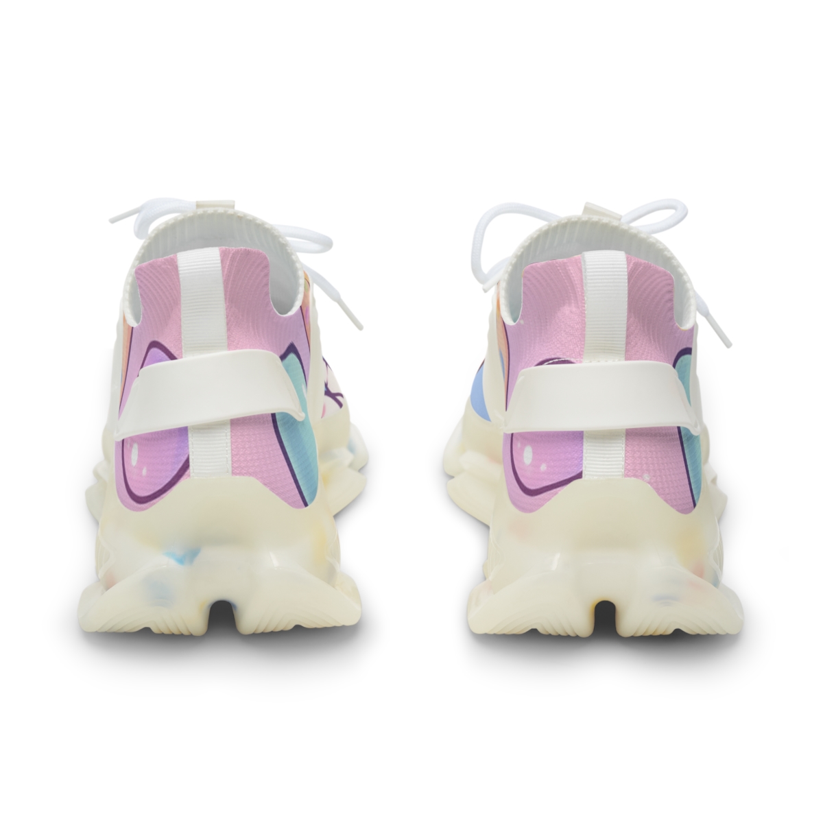 Pudding Planet Pals unique printed sneakers