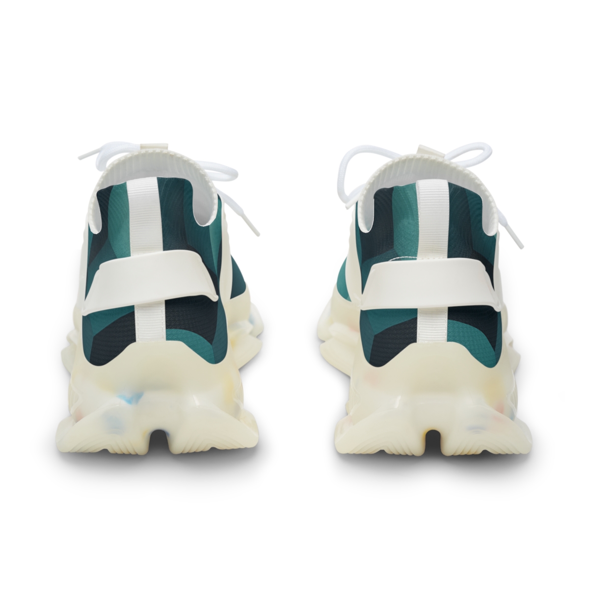 Hex Prism Drift Tiling unique printed sneakers