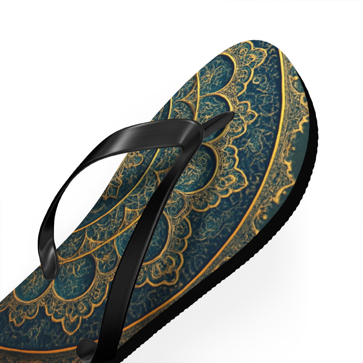 Celestial Mandala Harmony Flip Flops
