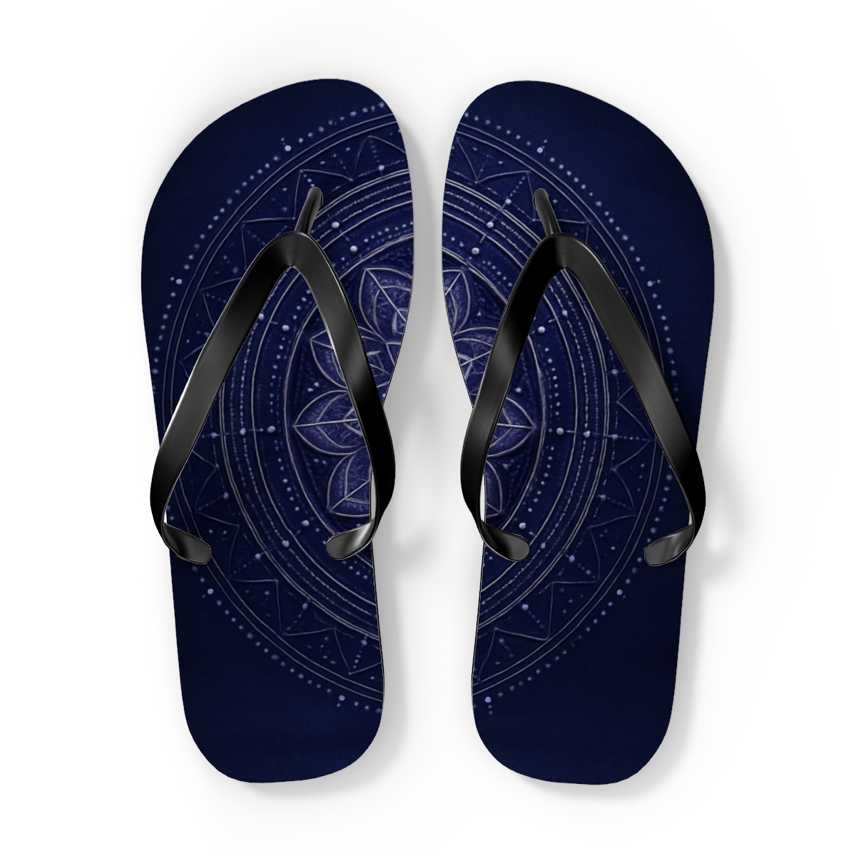 Luminous Petal Glow Flip Flops