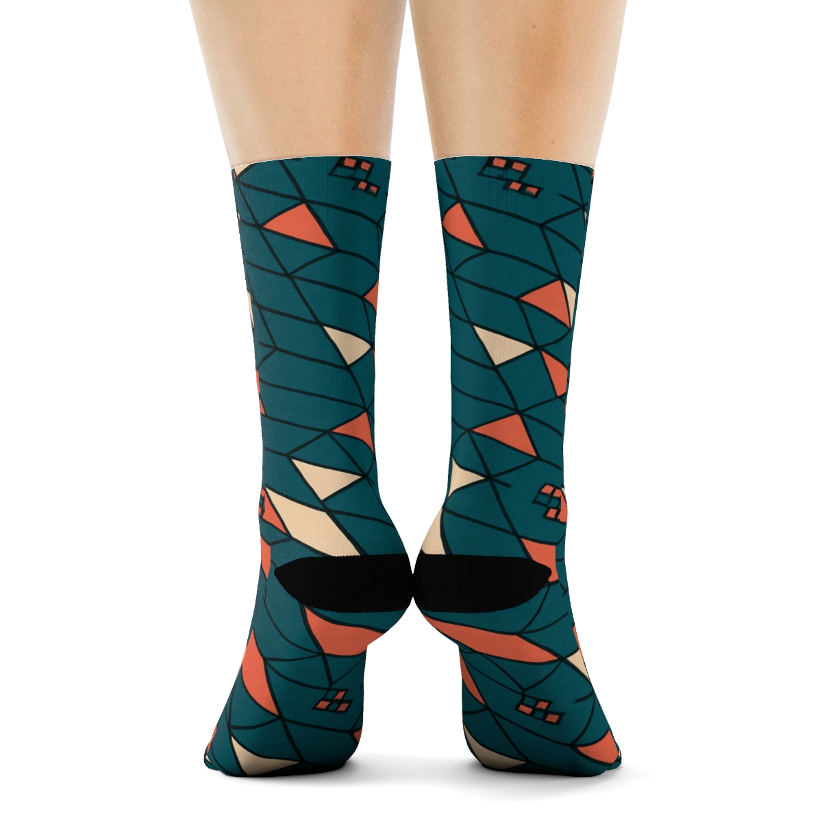 Kite Tile Phase Cascade comfortable cotton socks