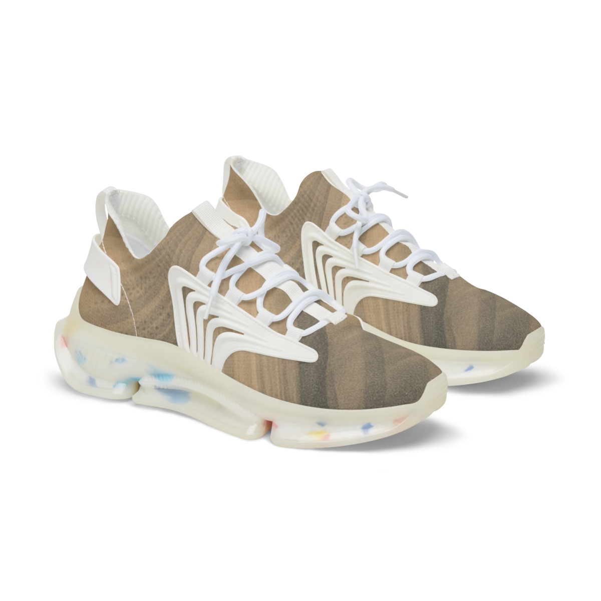 Wind Sculpted Arc Weave personalized athletic sneakers