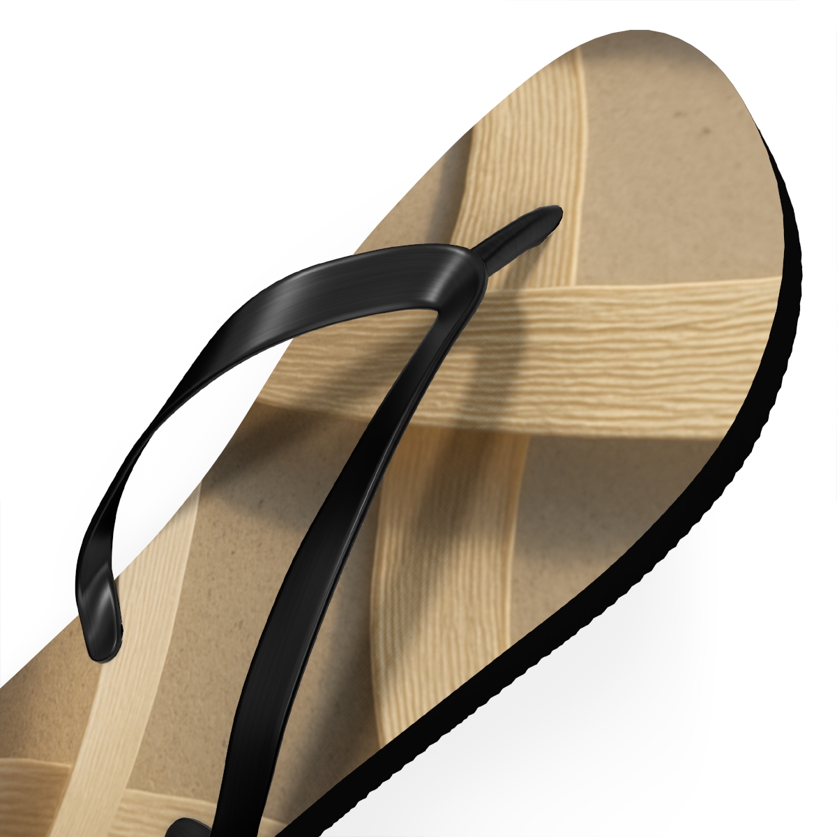 Wind Arc Wavefront Weave designer logo flip flops