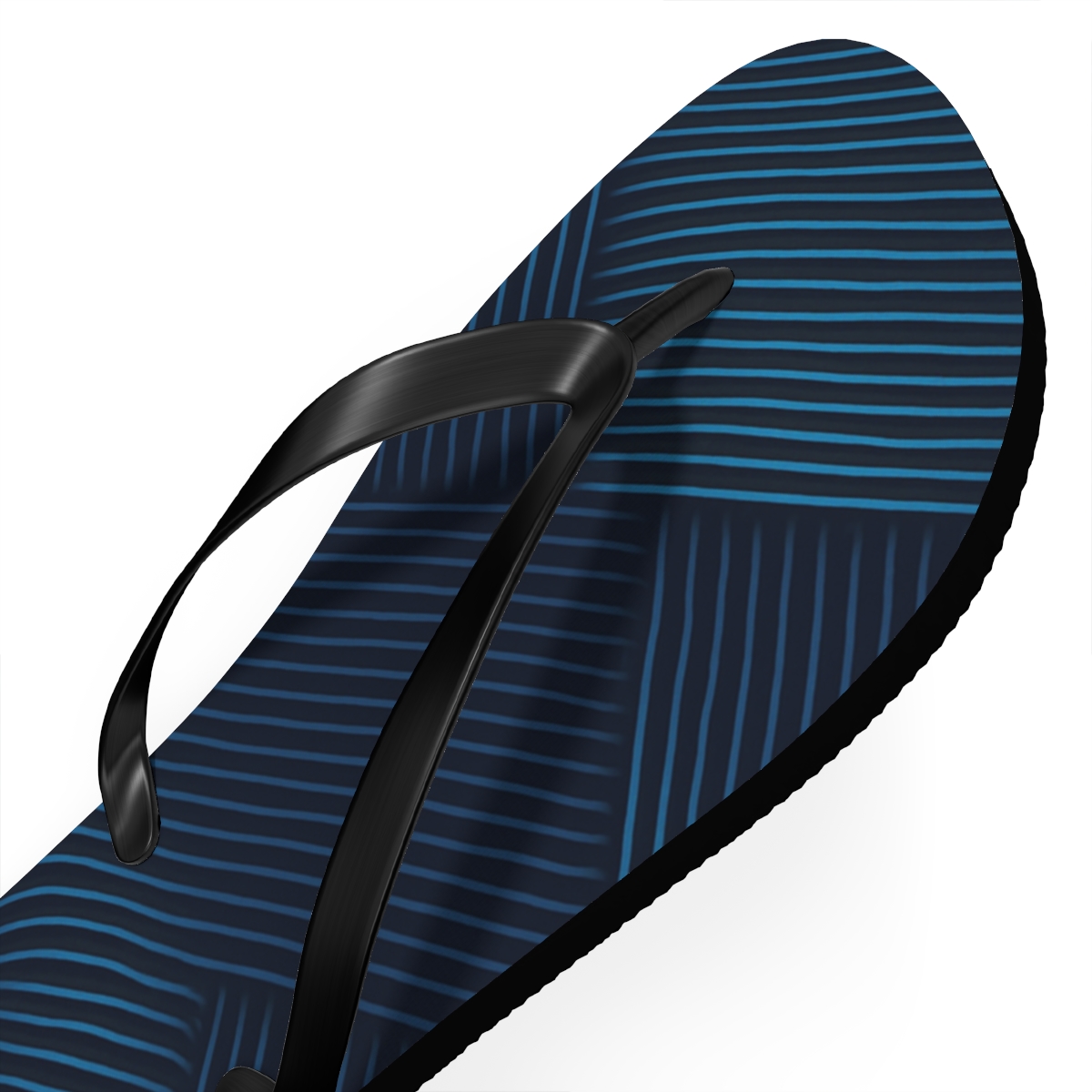 Moire Orbit Weave stylish summer flip flops