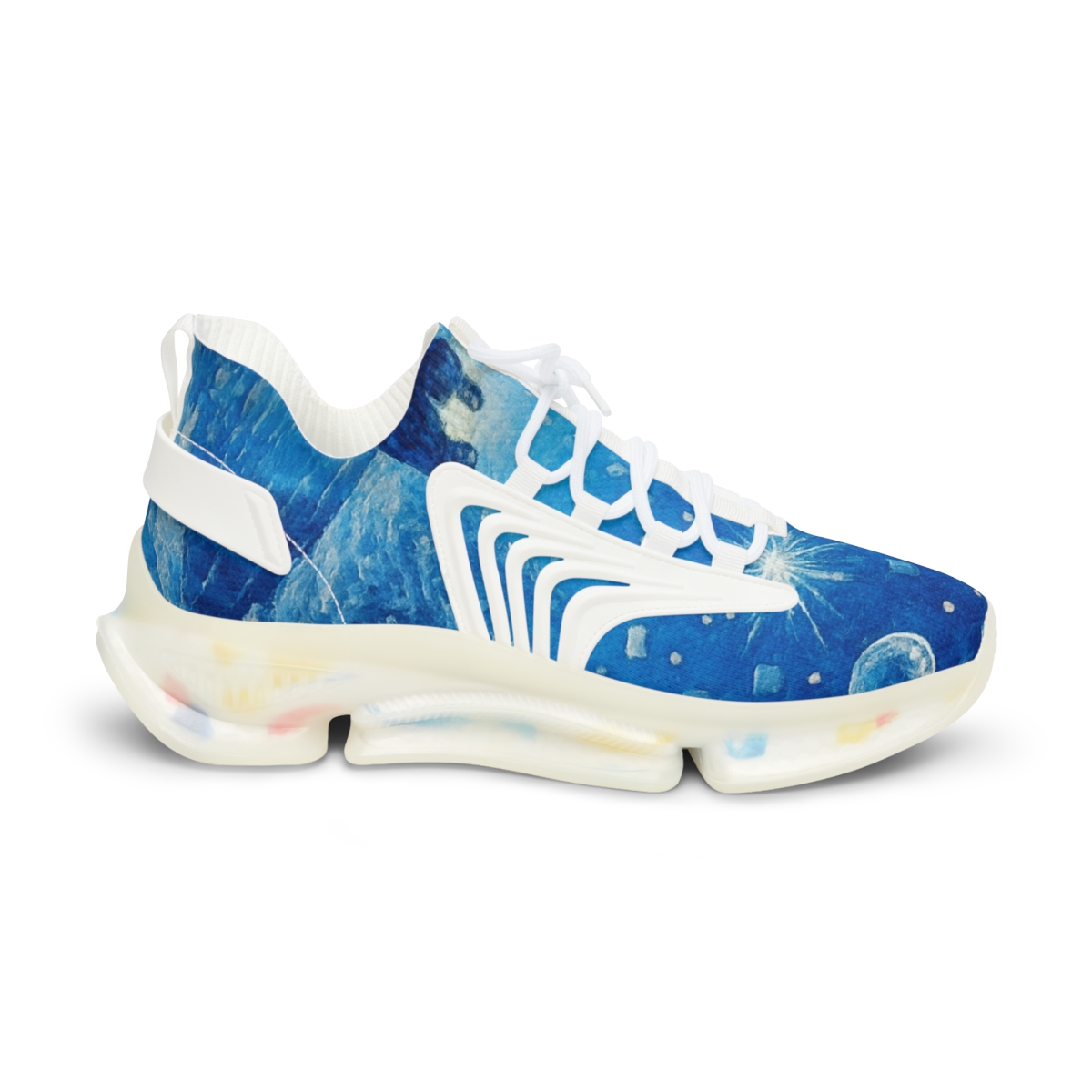 Frosted Midnight Spark custom sneakers