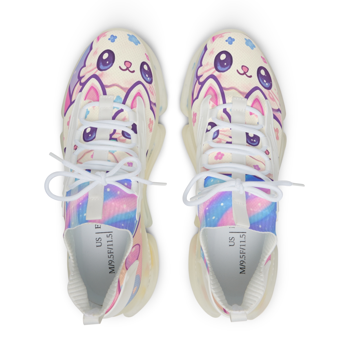 Galaxy Milkshake Kittens designer branded sneakers