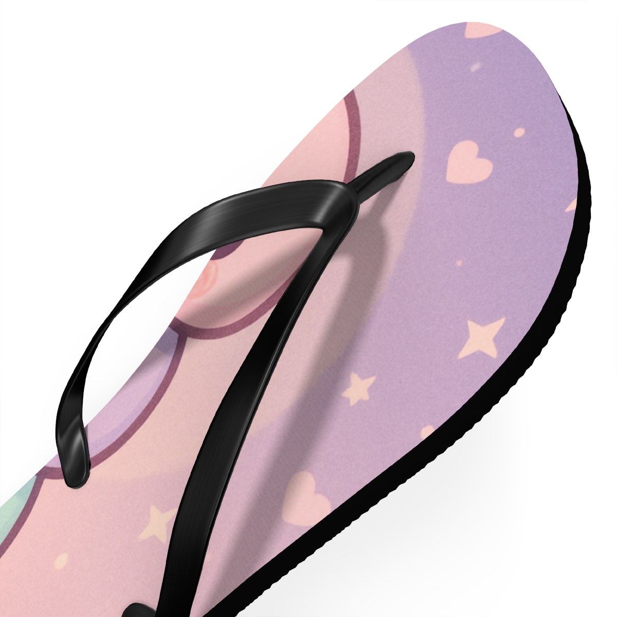 Mochi Moon Mates personalized beach flip flops