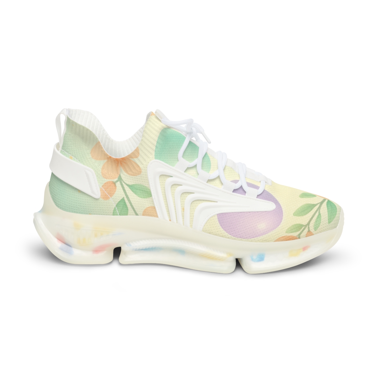 Spring Equinox Egg Nebula Wreath personalized athletic sneakers
