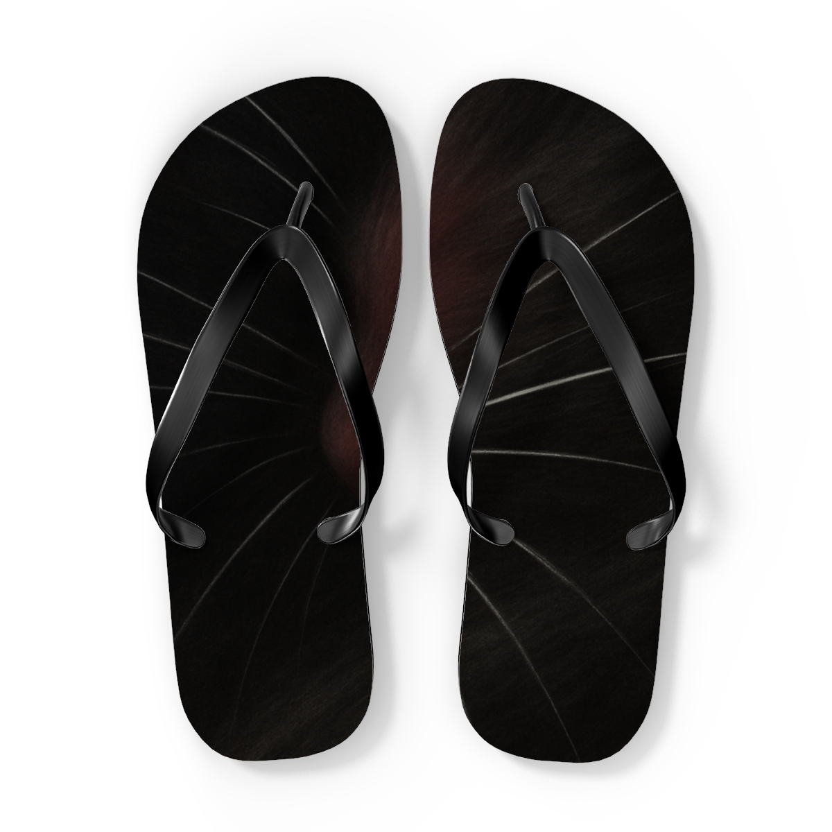 Whisker Twitch Of The Wild Cat unique graphic flip flops