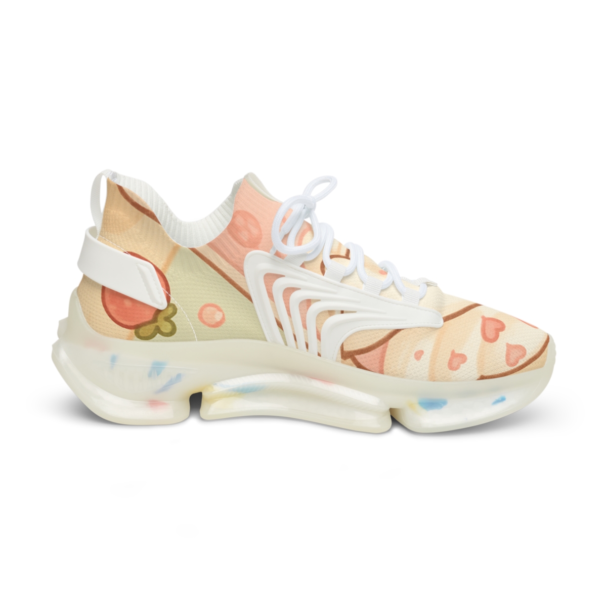 Strawberry Milkshake Seal Cafe custom sneakers