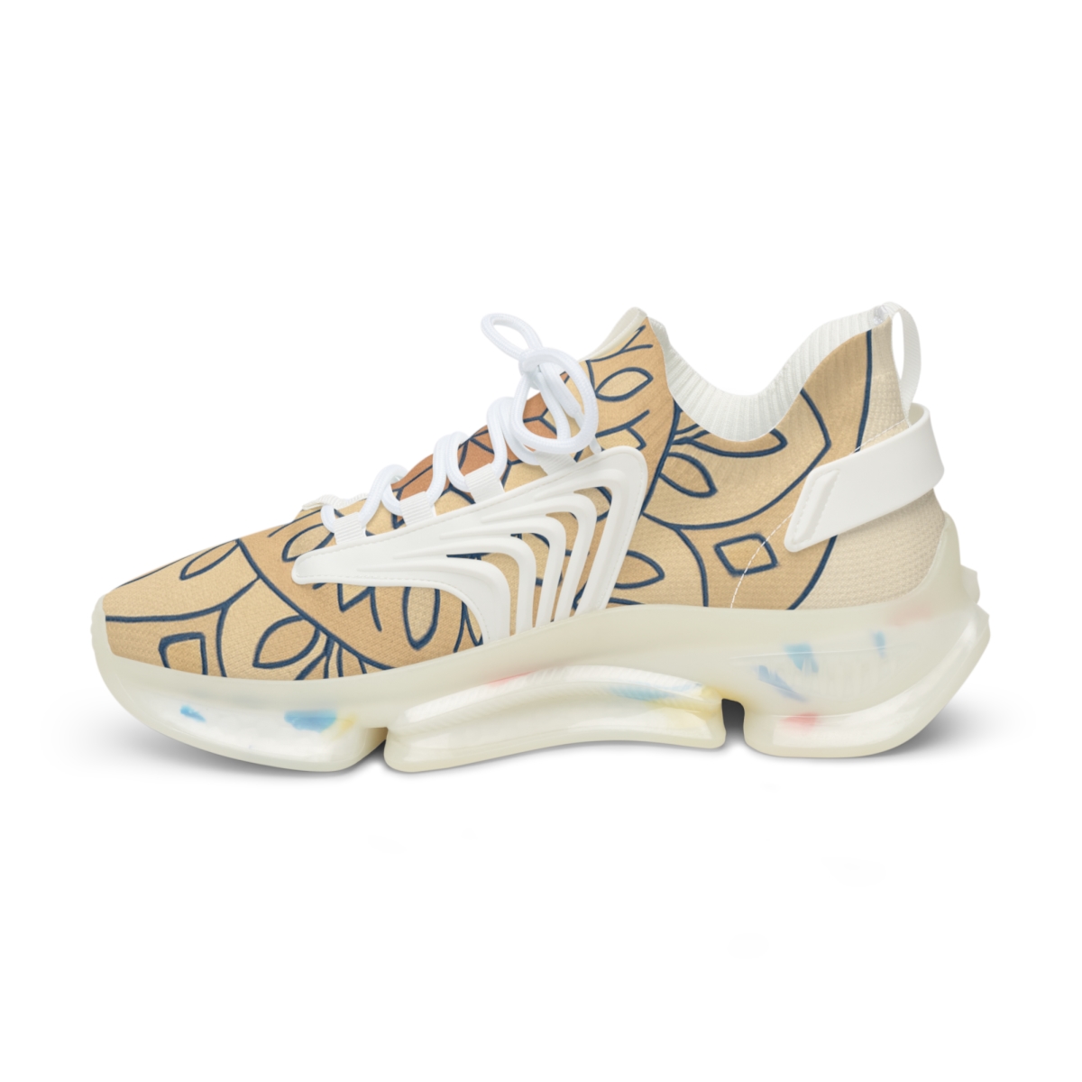 Desert Prism Rosette trendy fashion sneakers