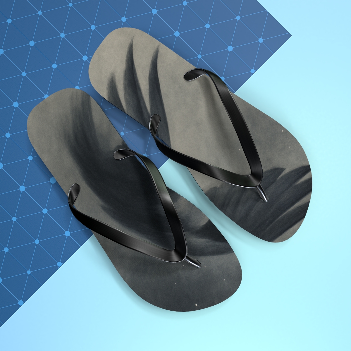 Silent Wing Embrace stylish summer flip flops