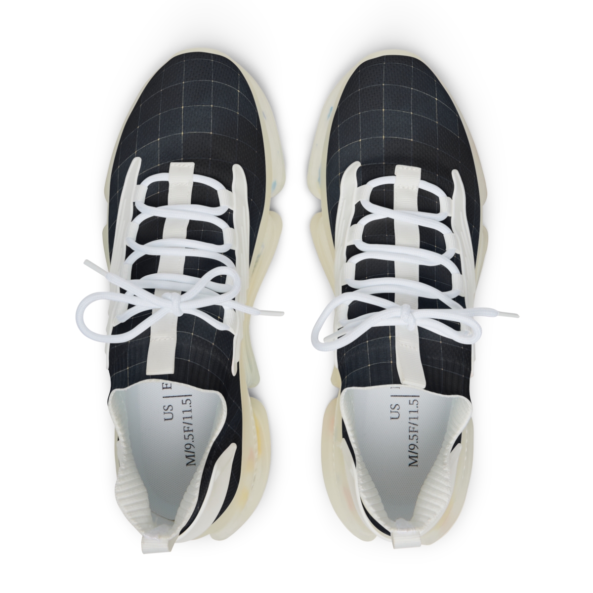 Stellar Parallax Grid premium sport sneakers