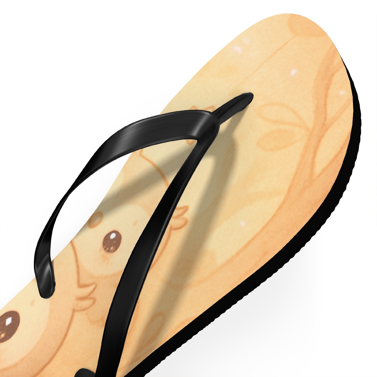 Peachy Dreamscape Flip Flops