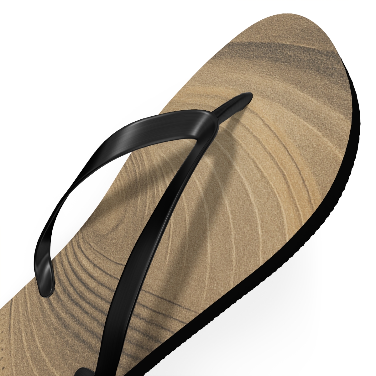 Wind Scour Arc Ripple Weave custom flip flops