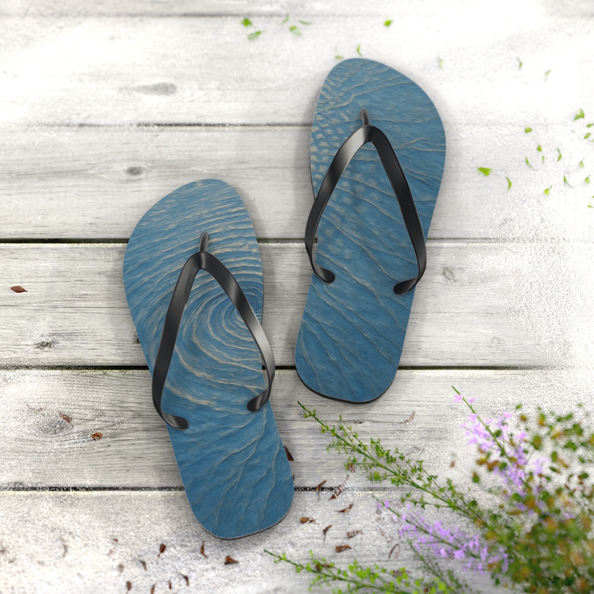 Tranquil Tide Harmony Flip Flops