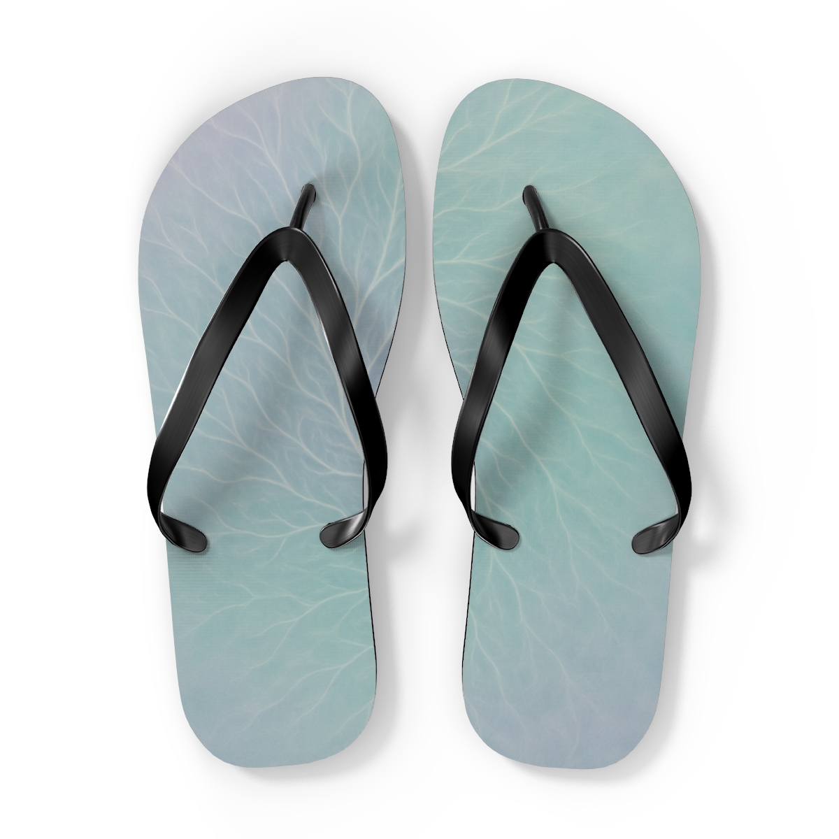 Lavender Breeze Spiral Flip Flops