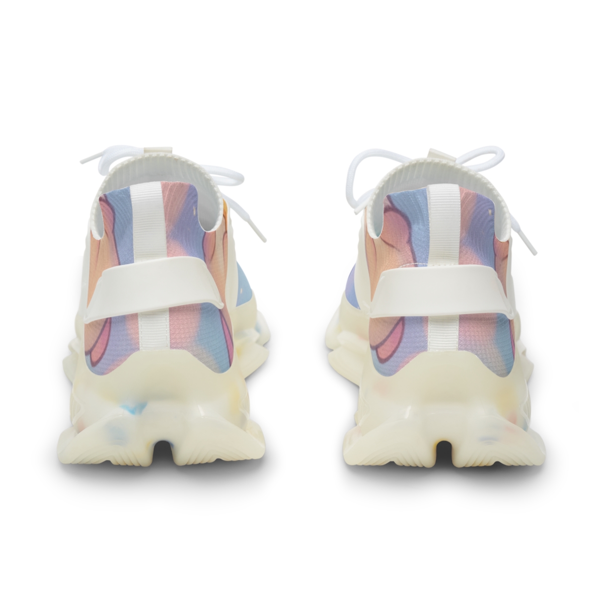 Cotton Candy Comet Hamsters unique printed sneakers