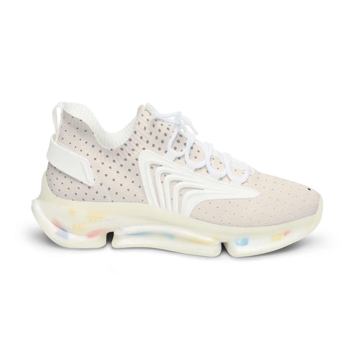 Halftone Orbit Grainfield unique printed sneakers
