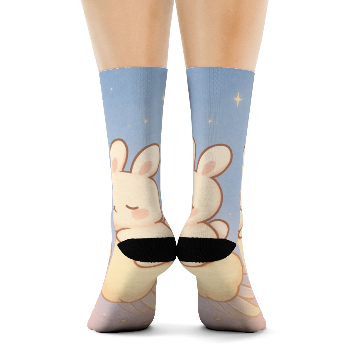 Sleepy Comet Bunny Caravan stylish patterned socks