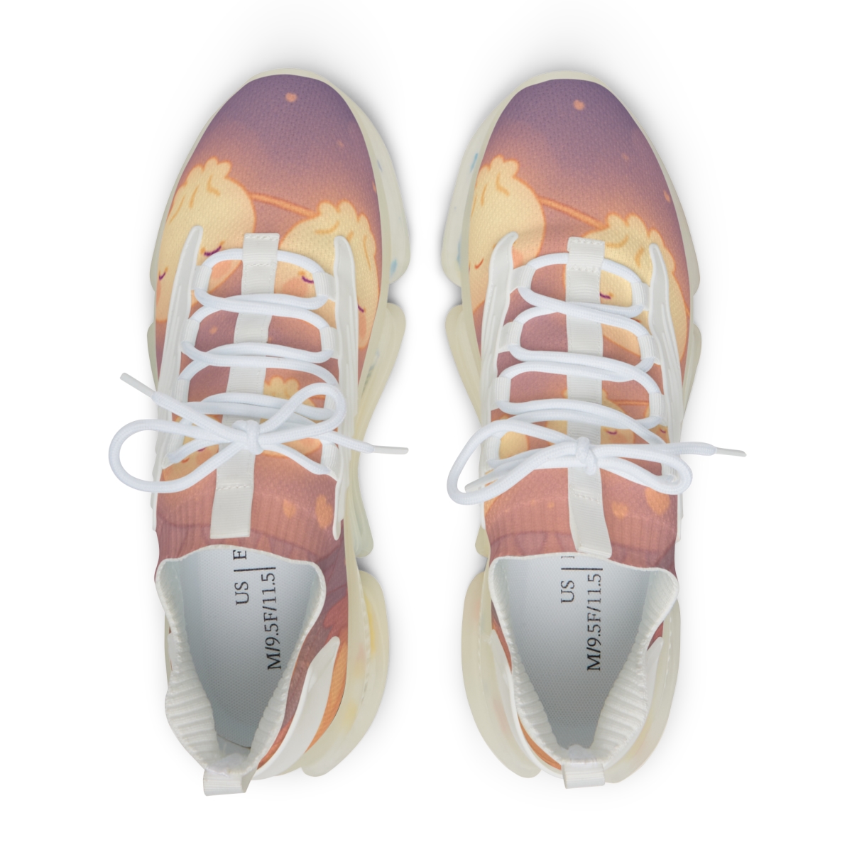 Sleepy Dumpling Lantern Parade custom sneakers