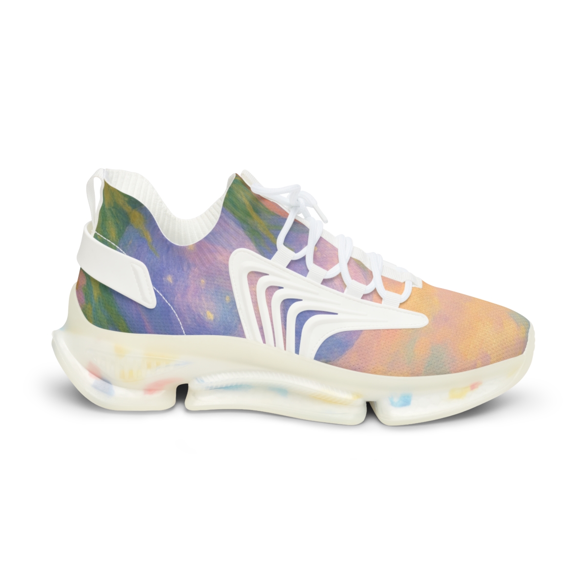 Spring Egg Nebula Bloom designer branded sneakers