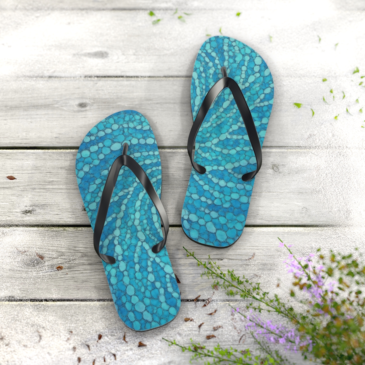 Vortex Pebble Lattice comfortable casual flip flops