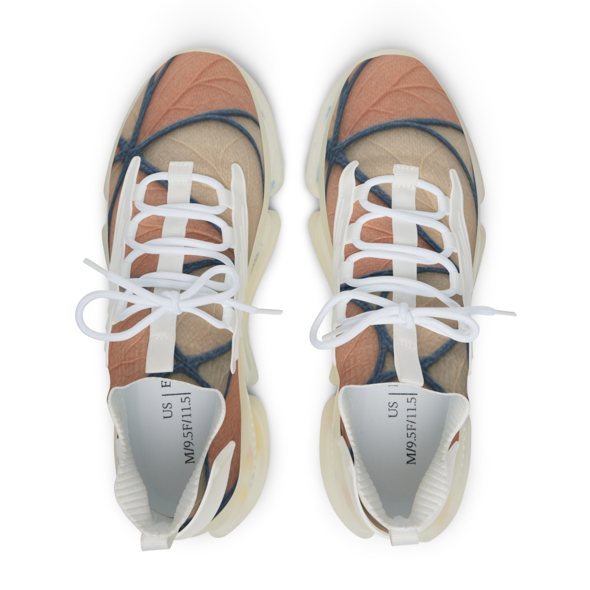 Petal Vein Lattice personalized athletic sneakers